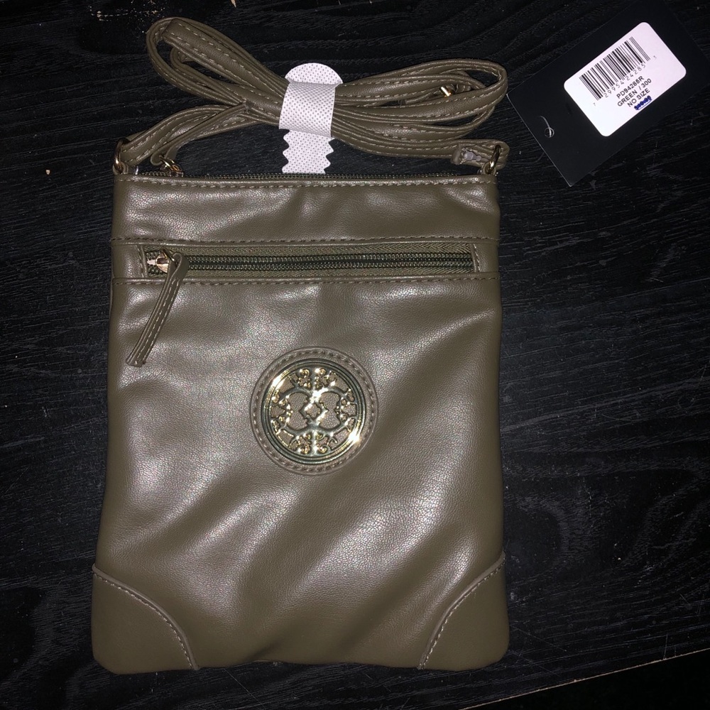Olive green cross body